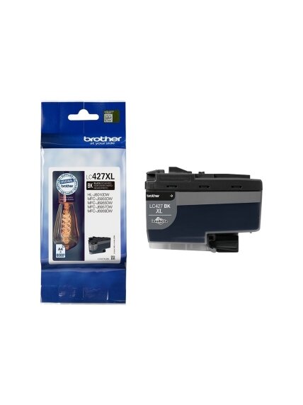 Brother LC427XLBK | Ink Cartridge | Black 4 Brother LC427XLBK | Ink Cartridge | Black 4