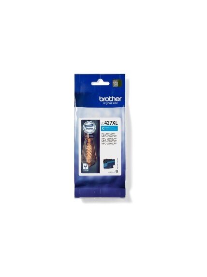 Brother LC427XLC | Ink Cartridge | Cyan Brother LC427XLC | Ink Cartridge | Cyan