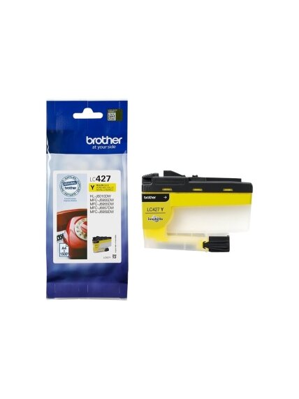 Brother LC427Y | Ink Cartridge | Yellow 2 Brother LC427Y | Ink Cartridge | Yellow 2