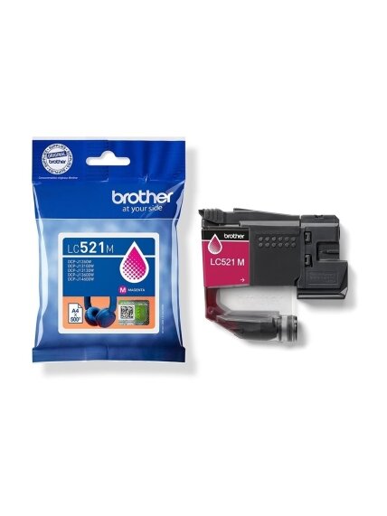 Brother LC521M | Ink Cartridges | Magenta 2 Brother LC521M | Ink Cartridges | Magenta 2