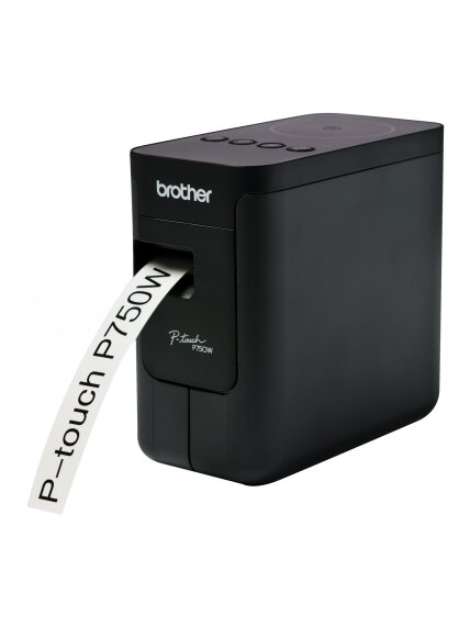 Brother PT-P750W | Mono | Thermal | Label Printer | Wi-Fi | Maximum ISO A-series paper size Other | Black 5 Brother PT-P750W | Mono | Thermal | Label Printer | Wi-Fi | Maximum ISO A-series paper size Other | Black 5