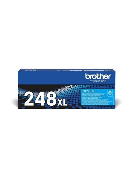 Brother TN248XLC | Toner cartridge | Cyan Brother TN248XLC | Toner cartridge | Cyan