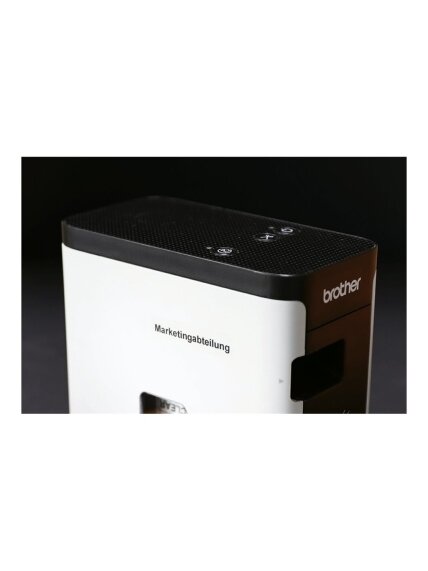 Brother | TZe-121 Laminated Tape | Black on Clear | TZe | 8 m | 9 cm 3