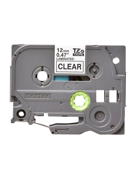 Brother | TZe-131 Laminated Tape | Black on Clear | TZe | 8 m | 1.2 cm 1 Brother | TZe-131 Laminated Tape | Black on Clear | TZe | 8 m | 1.2 cm 1