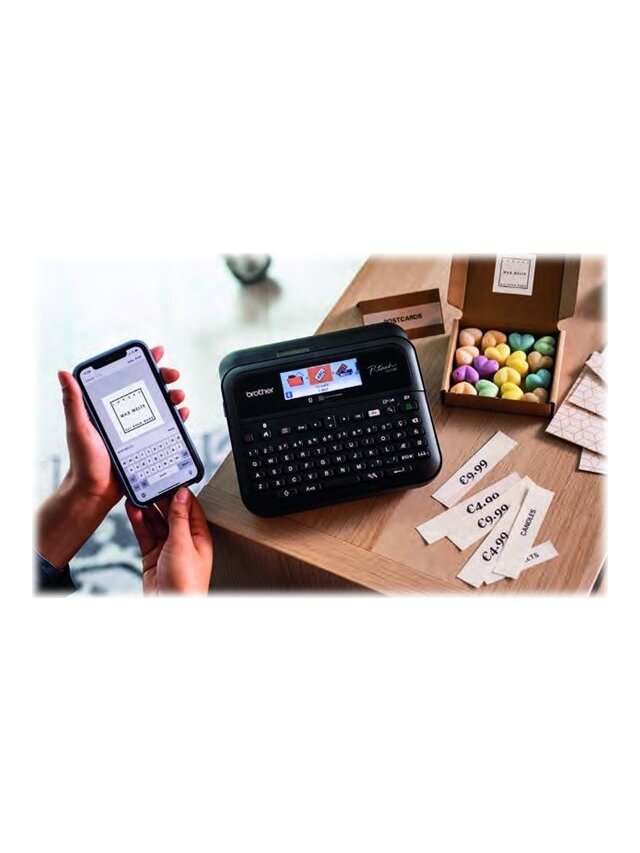 Brother PT-D610BT | Mono | Thermal | Label Printer | Black 8 Brother PT-D610BT | Mono | Thermal | Label Printer | Black 8