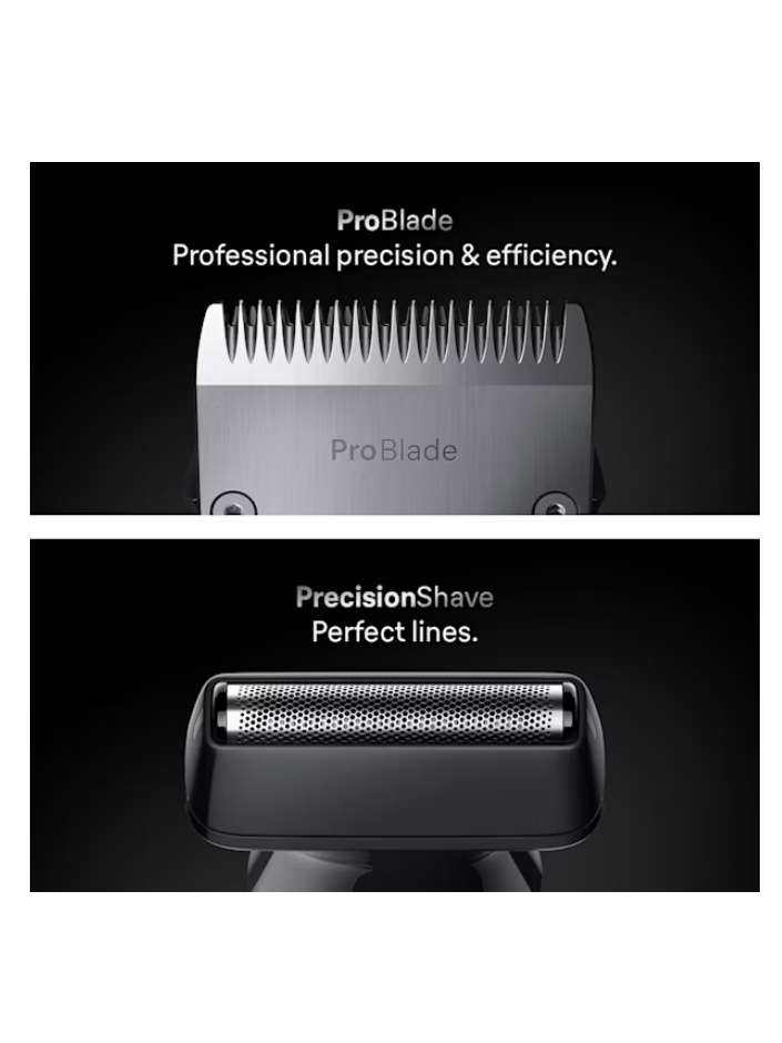 Braun 13in1 Grooming Kit | All-in-One Series 7 AIO7560 | Cordless | Number of length steps 14 | Black/Grey 3 Braun 13in1 Grooming Kit | All-in-One Series 7 AIO7560 | Cordless | Number of length steps 14 | Black/Grey 3