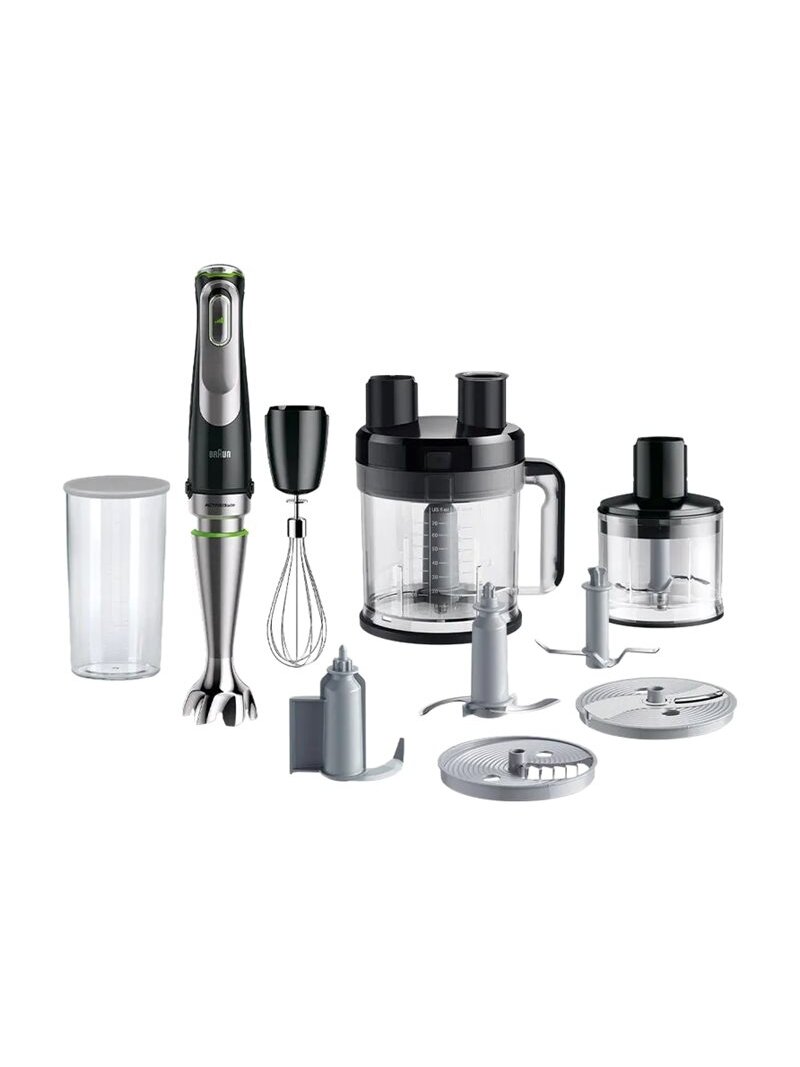 Braun MultiQuick 9 MQ9195XLI | Hand Blender | 1200 W | Number of speeds 3 | Black/Stainless Steel 1 Braun MultiQuick 9 MQ9195XLI | Hand Blender | 1200 W | Number of speeds 3 | Black/Stainless Steel 1