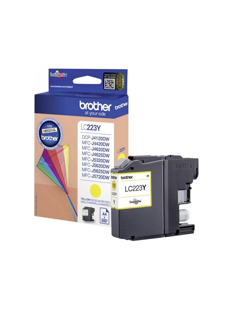 Brother LC-223Y | Ink Cartridge | Yellow 5 Brother LC-223Y | Ink Cartridge | Yellow 5