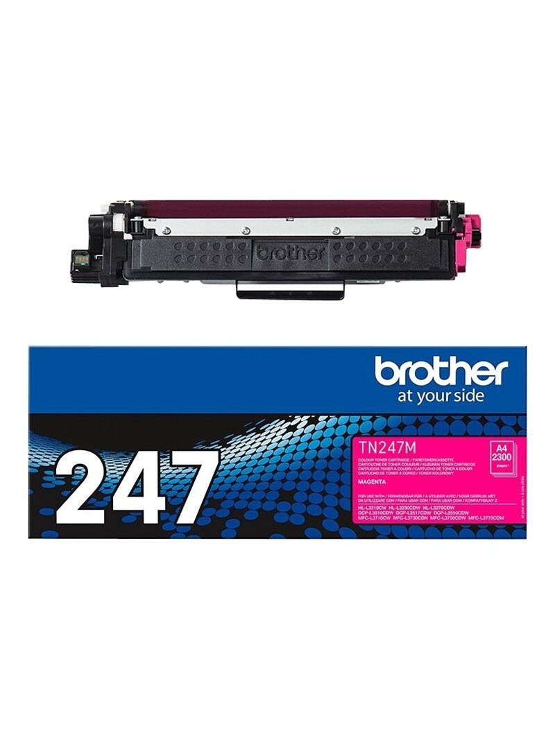 Brother TN-247M | Toner cartridge | Magenta 2 Brother TN-247M | Toner cartridge | Magenta 2