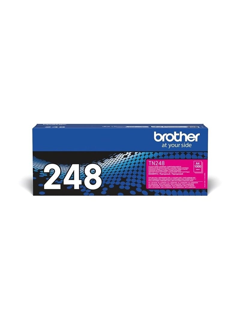 Brother TN-248M | Toner cartridge | Pink-Red Brother TN-248M | Toner cartridge | Pink-Red
