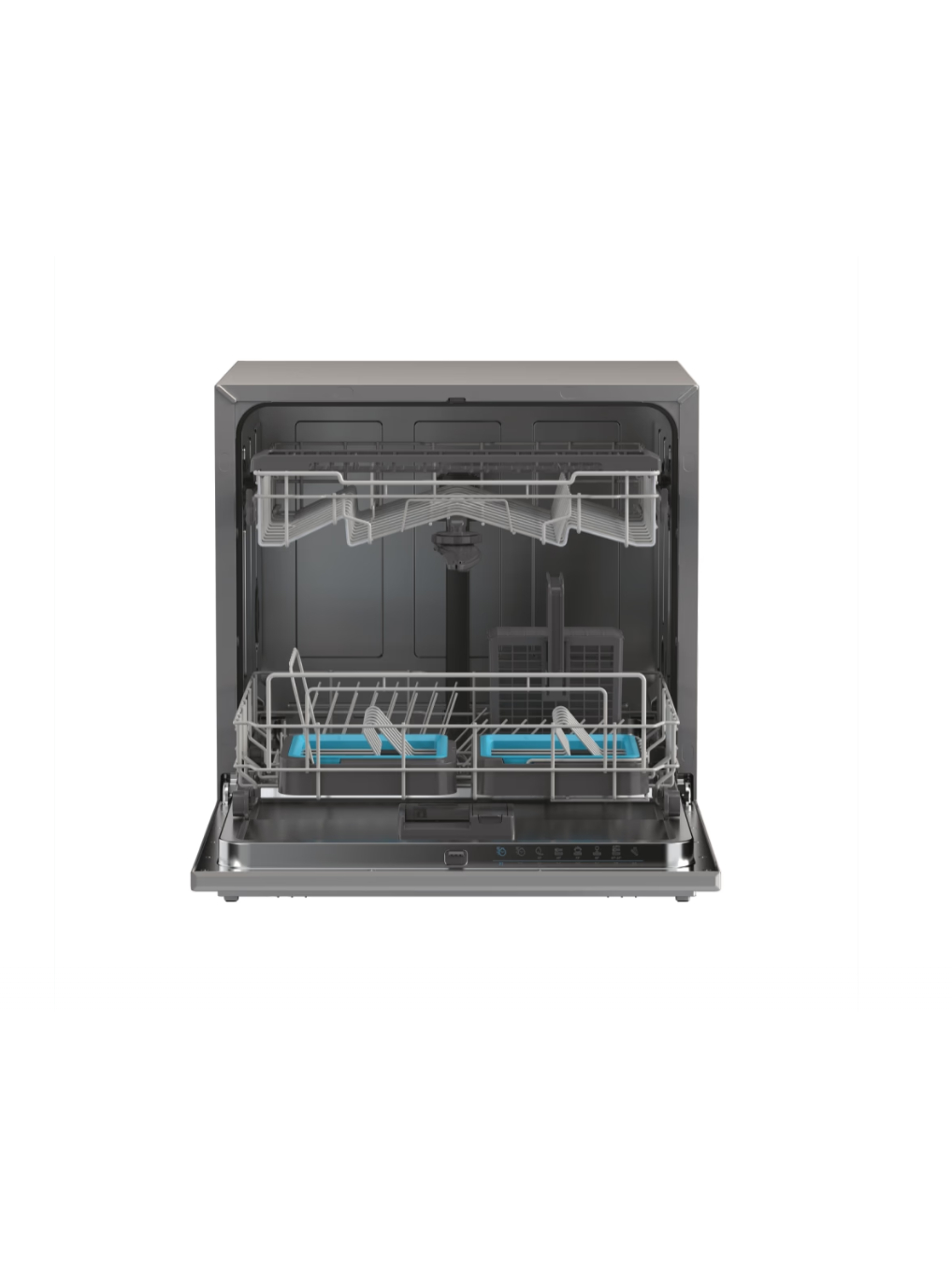 Candy Dishwasher | CP 8F9FFA | Free standing | Width 55 cm | Number of place settings 8 | Number of programs 8 | Energy efficiency class F | Display | Antracite 2 Candy Dishwasher | CP 8F9FFA | Free standing | Width 55 cm | Number of place settings 8 | Number of programs 8 | Energy efficiency class F | Display | Antracite 2