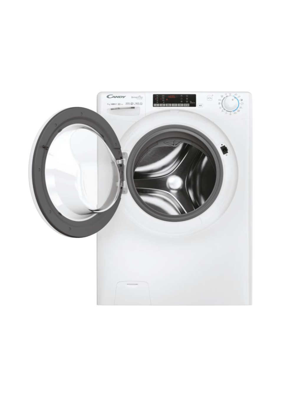 Candy | Washing Machine | CO 474TWM6/1-S | Energy efficiency class A | Front loading | Washing capacity 7 kg | 1400 RPM | Depth 49 cm | Width 60 cm | Digital | Wi-Fi | White 1 Candy | Washing Machine | CO 474TWM6/1-S | Energy efficiency class A | Front loading | Washing capacity 7 kg | 1400 RPM | Depth 49 cm | Width 60 cm | Digital | Wi-Fi | White 1