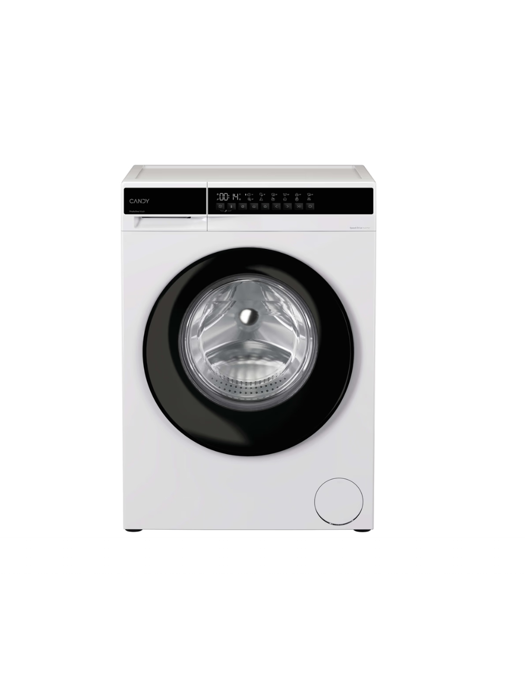 Candy Washing machine | EY 26SB7-S | Energy efficiency class A | Front loading | Washing capacity 6 kg | 1200 RPM | Depth 47 cm | Width 60 cm | Display | LED | White 1