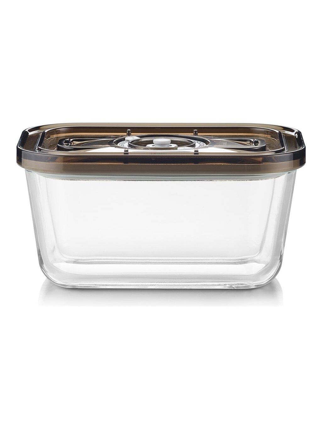 Caso Glass Vacuum Container with Plastic Lid | VacuBoxx Eco M | Transparent Caso Glass Vacuum Container with Plastic Lid | VacuBoxx Eco M | Transparent