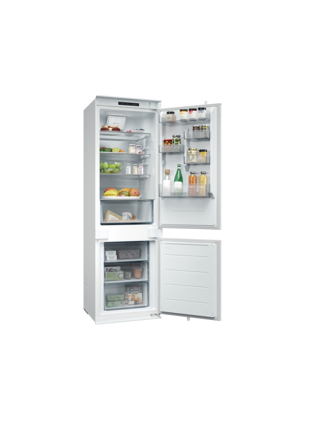 Candy Refrigerator | ECNBQL3518EV | Energy efficiency class E | Built-in | Combi | Height 177.3 cm | Fridge net capacity 194 L | Freezer net capacity 74 L | 35 dB | White 4 Candy Refrigerator | ECNBQL3518EV | Energy efficiency class E | Built-in | Combi | Height 177.3 cm | Fridge net capacity 194 L | Freezer net capacity 74 L | 35 dB | White 4