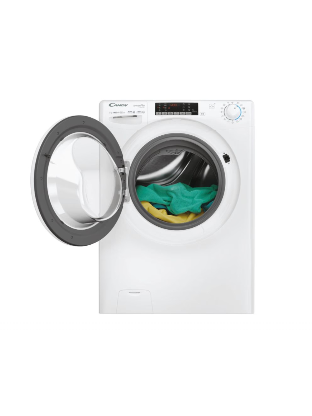 Candy | Washing Machine | CO 474TWM6/1-S | Energy efficiency class A | Front loading | Washing capacity 7 kg | 1400 RPM | Depth 49 cm | Width 60 cm | Digital | Wi-Fi | White 2 Candy | Washing Machine | CO 474TWM6/1-S | Energy efficiency class A | Front loading | Washing capacity 7 kg | 1400 RPM | Depth 49 cm | Width 60 cm | Digital | Wi-Fi | White 2