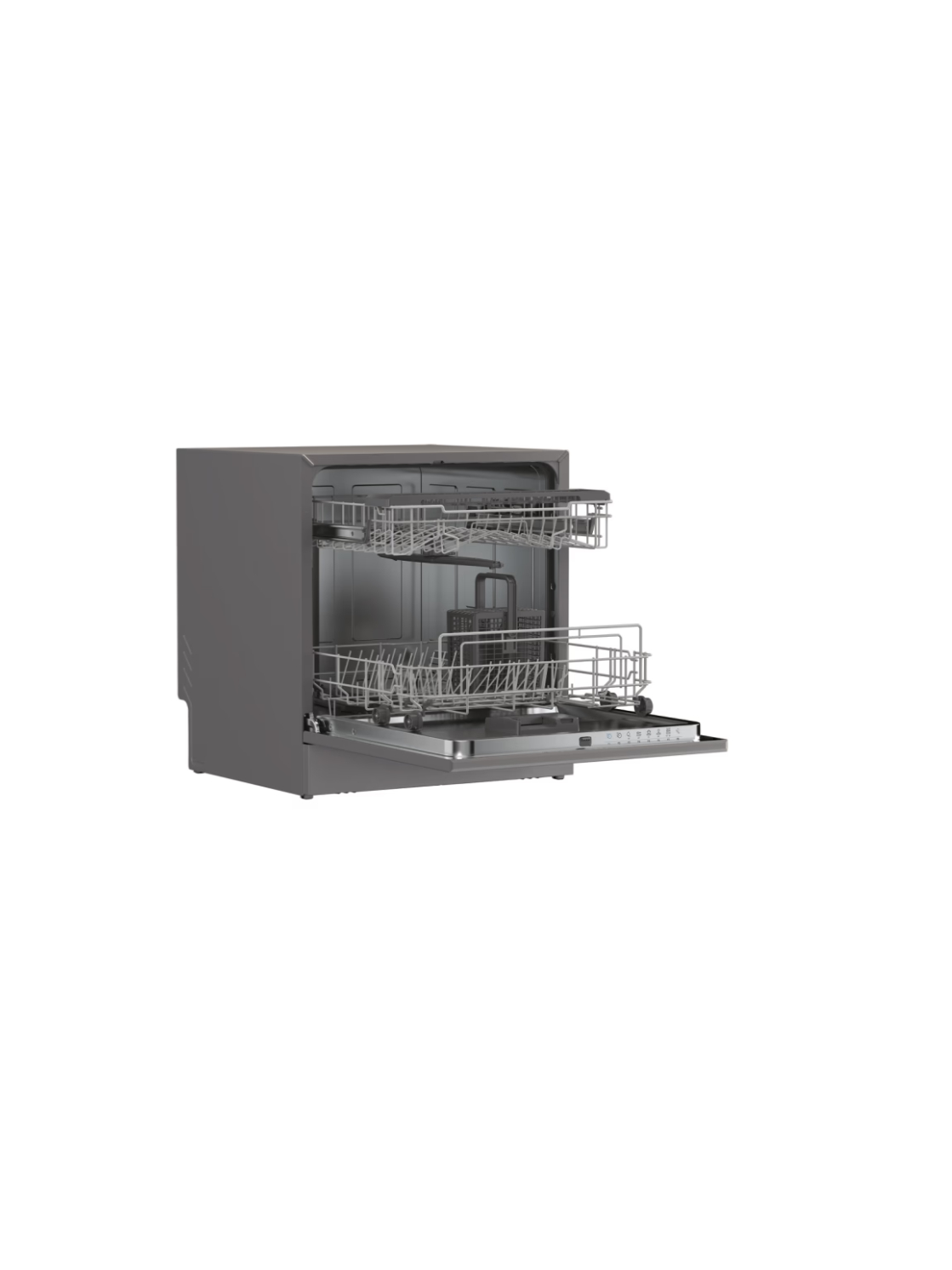 Candy Dishwasher | CP 8F9FFA | Free standing | Width 55 cm | Number of place settings 8 | Number of programs 8 | Energy efficiency class F | Display | Antracite 5 Candy Dishwasher | CP 8F9FFA | Free standing | Width 55 cm | Number of place settings 8 | Number of programs 8 | Energy efficiency class F | Display | Antracite 5