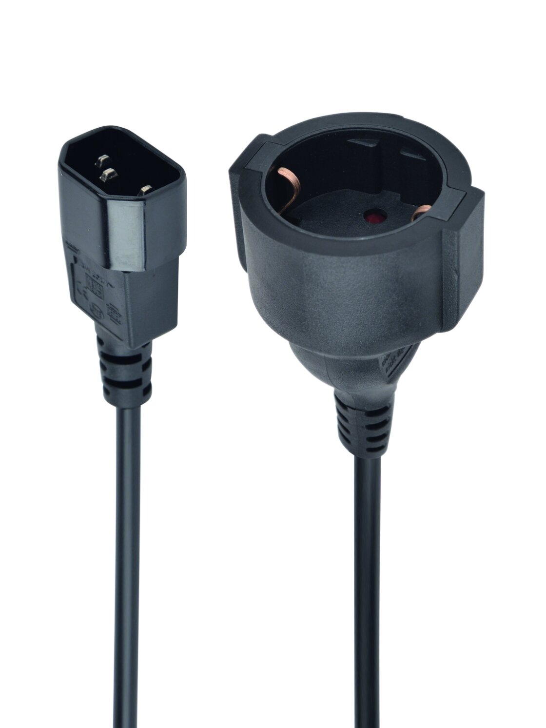 Cablexpert | Power adapter cord | PC-SFC14M-01 | 0.15 m Cablexpert | Power adapter cord | PC-SFC14M-01 | 0.15 m