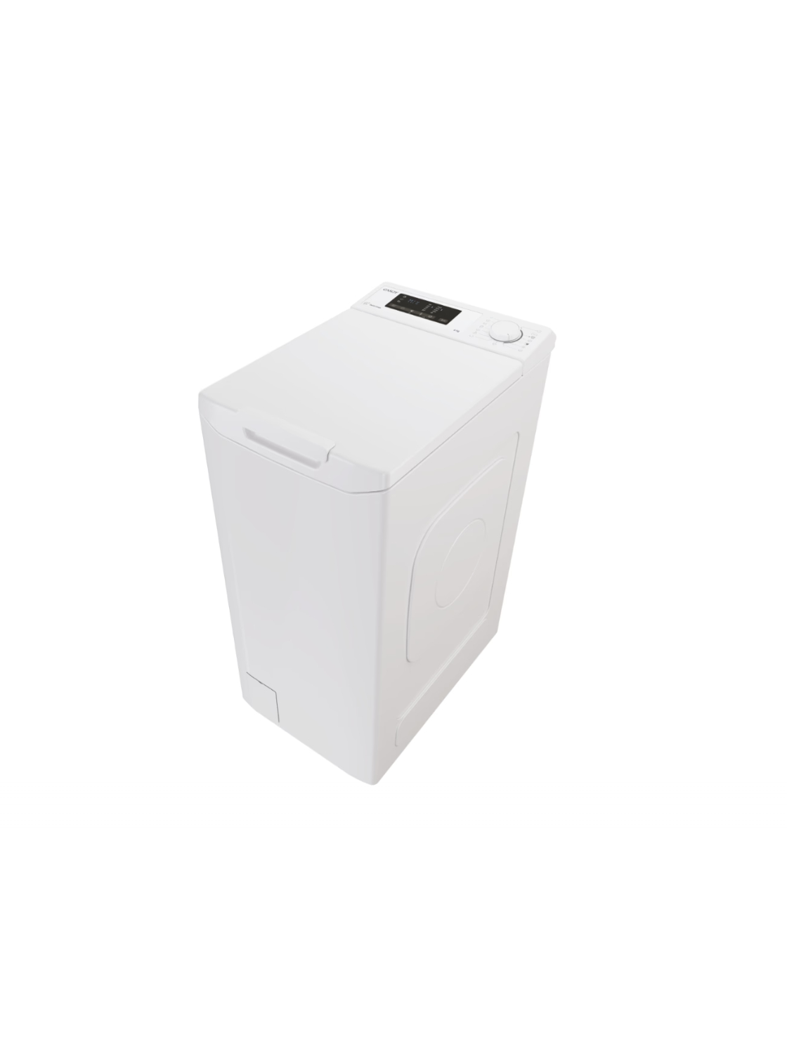 Candy Washing Machine | TCA063D3-S | Energy efficiency class C | Top loading | Washing capacity 6 kg | 1000 RPM | Depth 60 cm | Width 41 cm | Display | Digit | White 3 Candy Washing Machine | TCA063D3-S | Energy efficiency class C | Top loading | Washing capacity 6 kg | 1000 RPM | Depth 60 cm | Width 41 cm | Display | Digit | White 3