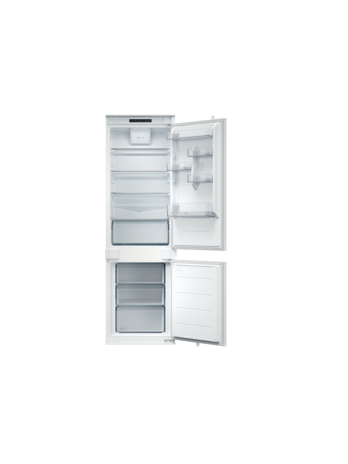 Candy Refrigerator | ECNBQL3518EV | Energy efficiency class E | Built-in | Combi | Height 177.3 cm | Fridge net capacity 194 L | Freezer net capacity 74 L | 35 dB | White 2 Candy Refrigerator | ECNBQL3518EV | Energy efficiency class E | Built-in | Combi | Height 177.3 cm | Fridge net capacity 194 L | Freezer net capacity 74 L | 35 dB | White 2