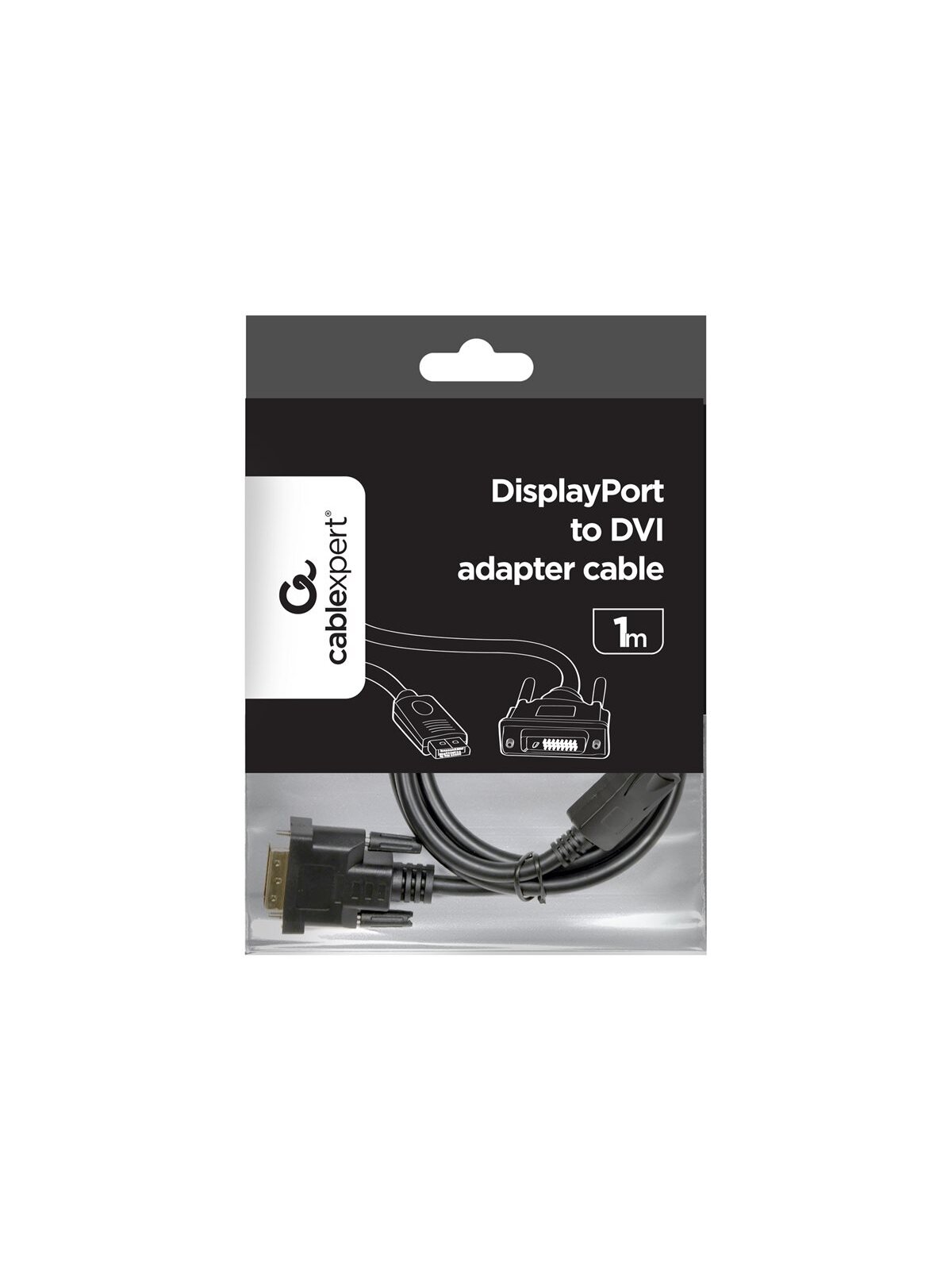 Cablexpert | DisplayPort adapter cable | DisplayPort | DVI | DP to DVI-D | 1 m 4 Cablexpert | DisplayPort adapter cable | DisplayPort | DVI | DP to DVI-D | 1 m 4