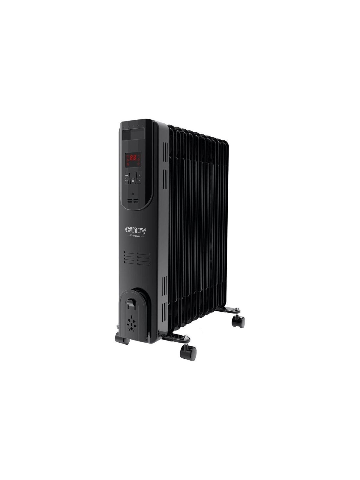 Camry | Heater | CR 7813 | Oil Filled Radiator | 2500 W | Number of power levels 3 | Black Camry | Heater | CR 7813 | Oil Filled Radiator | 2500 W | Number of power levels 3 | Black