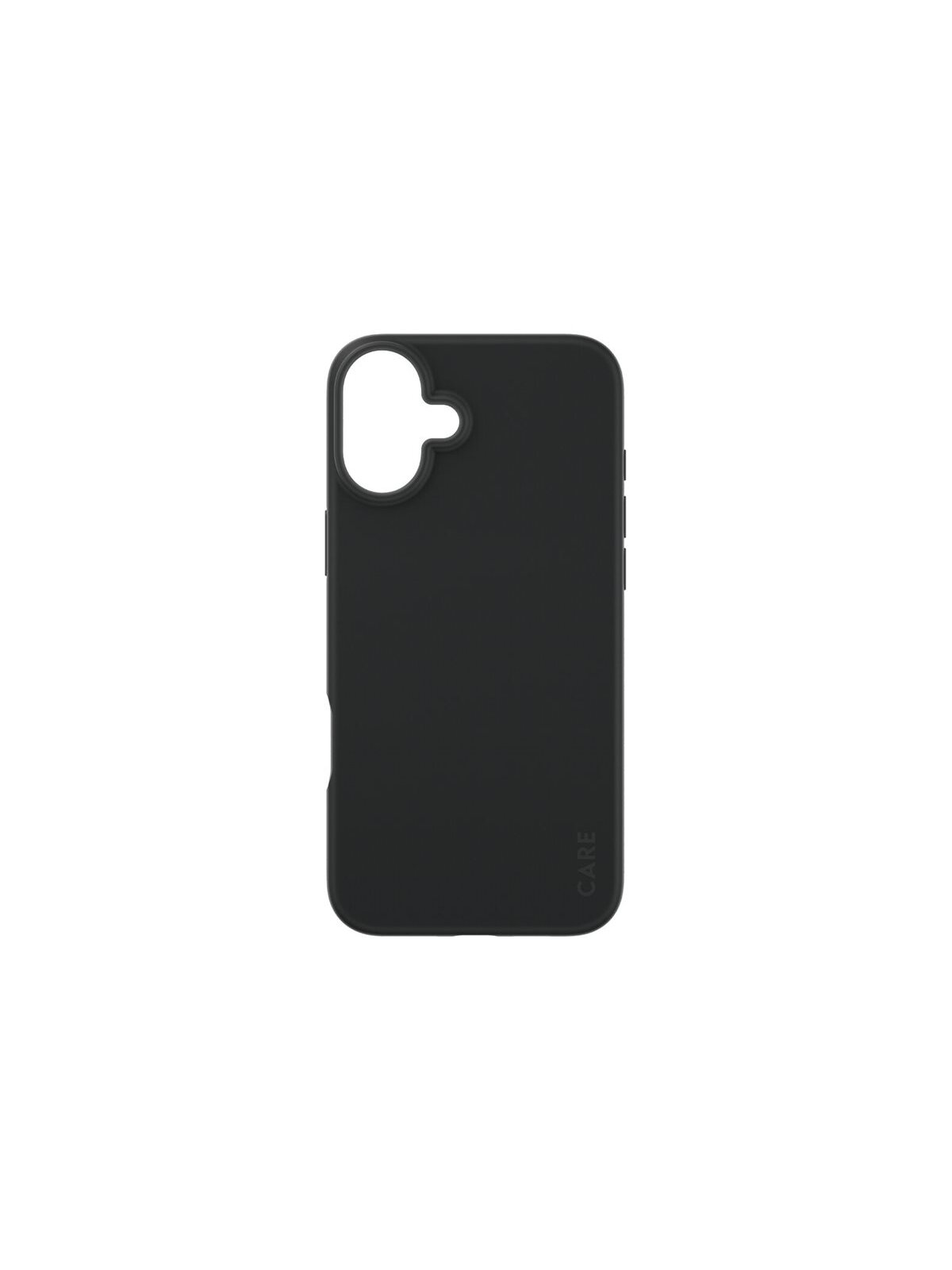 CARE by PanzerGlass Case Fashion | Back protection | Apple | iPhone 16 Plus | Recycled plastic | Black
