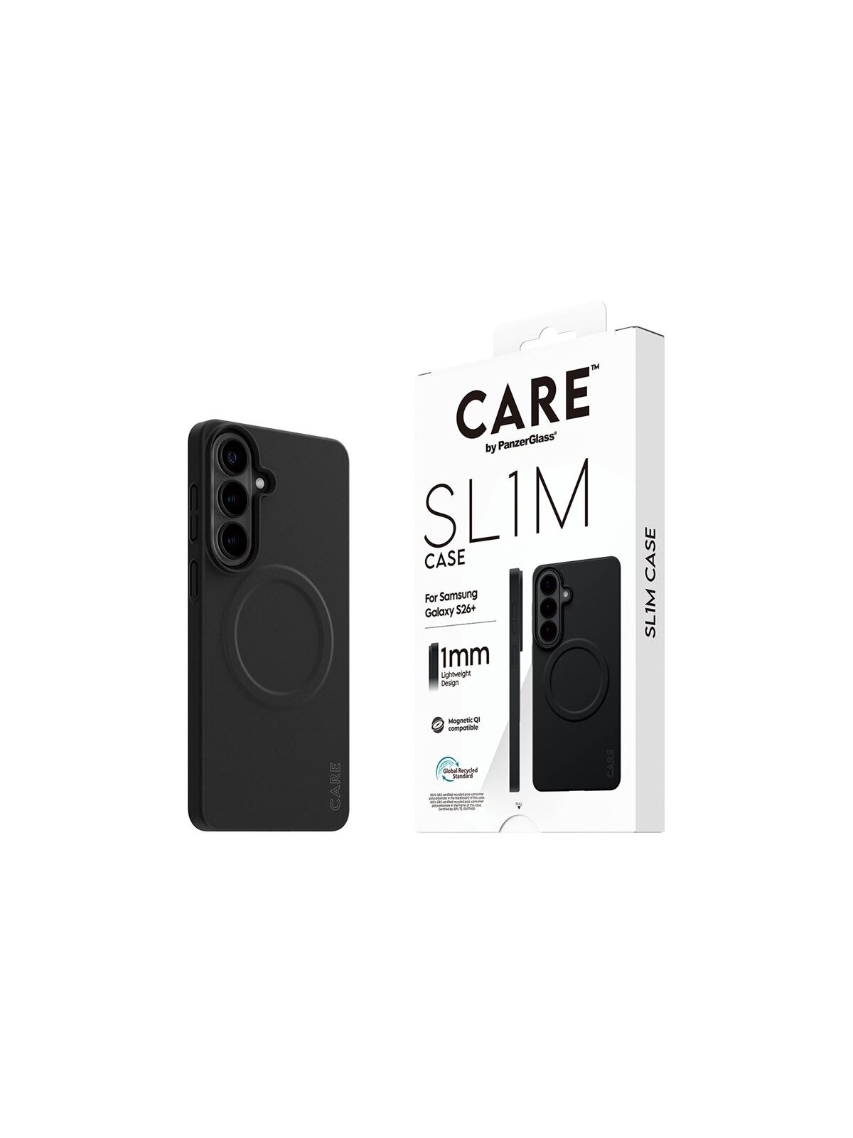CARE by PanzerGlass SL1M Case Black Samsung new Galaxy S26 Plus | PanzerGlass 1