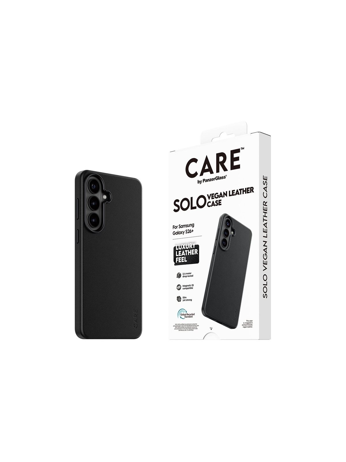 CARE by PanzerGlass Solo Case Black Samsung New Galaxy S26 Plus | PanzerGlass 2