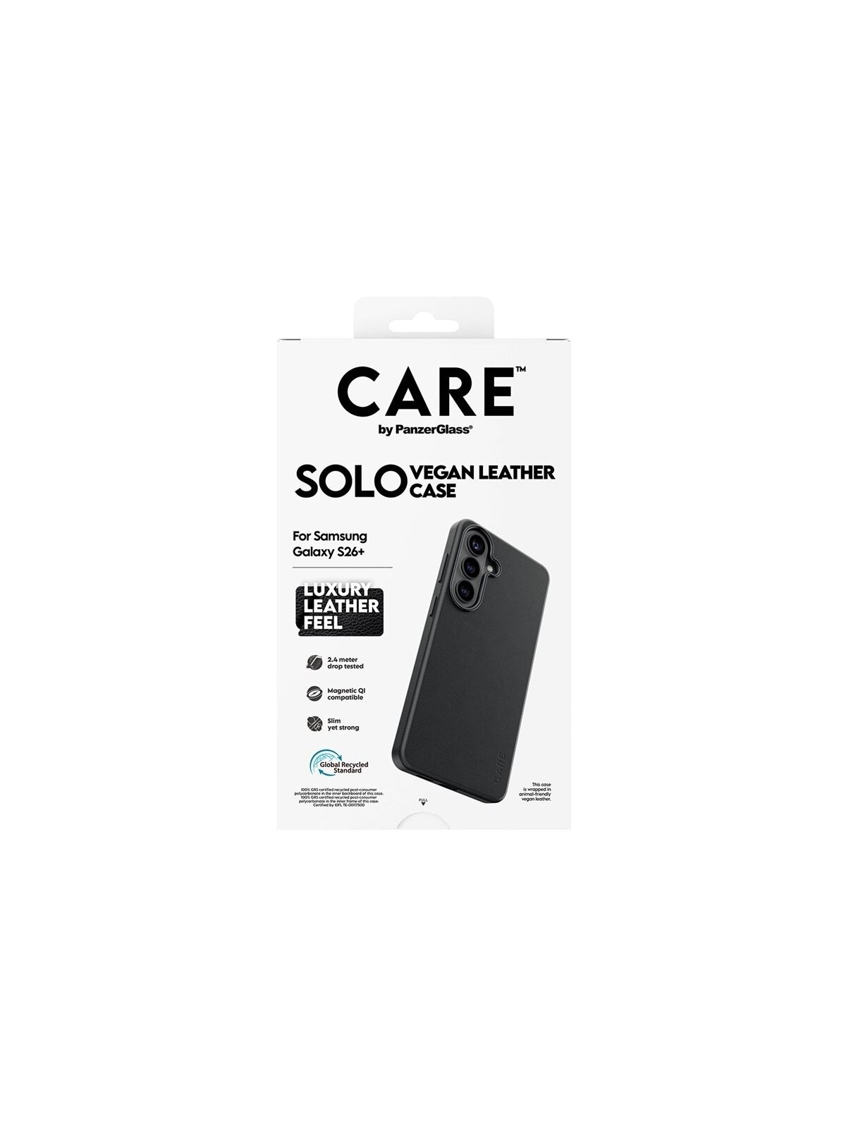 CARE by PanzerGlass Solo Case Black Samsung New Galaxy S26 Plus | PanzerGlass 4