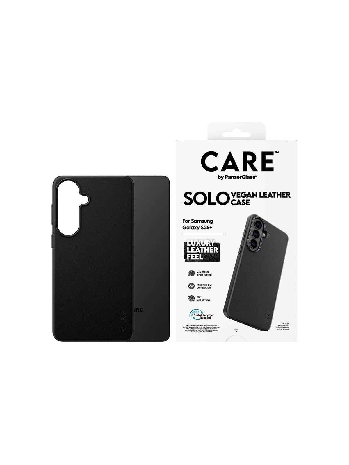 CARE by PanzerGlass Solo Case Black Samsung New Galaxy S26 Plus | PanzerGlass 5