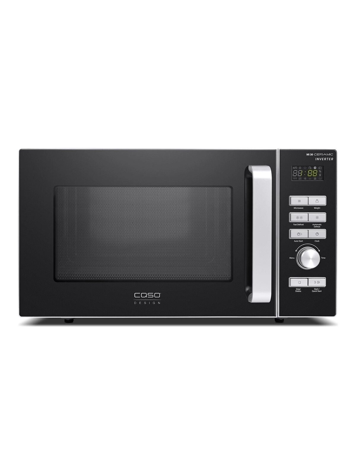 Caso | Ceramic Inverter Microwave | MI 30 | Free standing | 30 L | 1000 W | Grill | Black