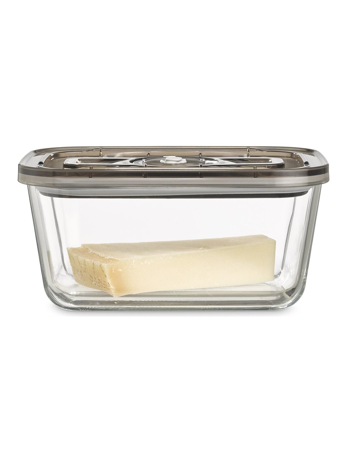 Caso | Glass Vacuum Container with Plastic Lid | VacuBoxx Eco L | Transparent
