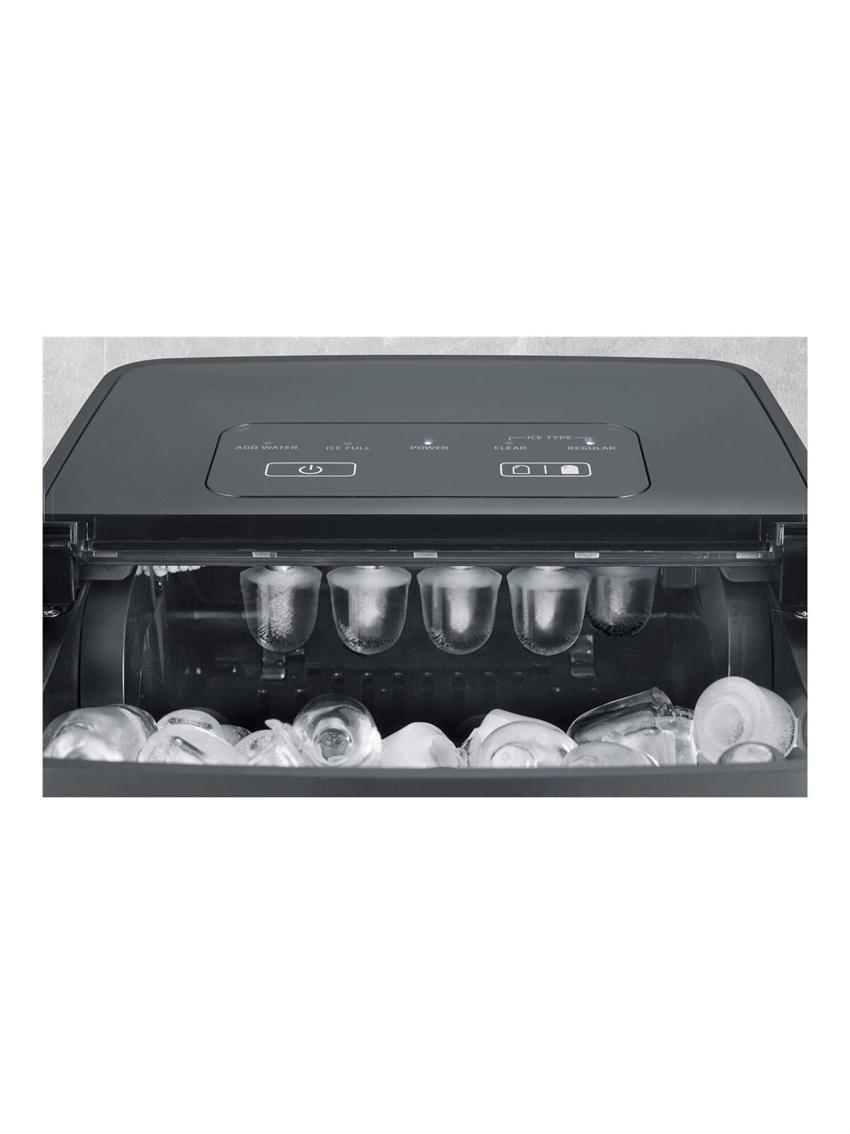 Caso Ice Cube Maker | Clear Ice Advanced | Power 130 W | Capacity 1.5 L | Matt Black 2
