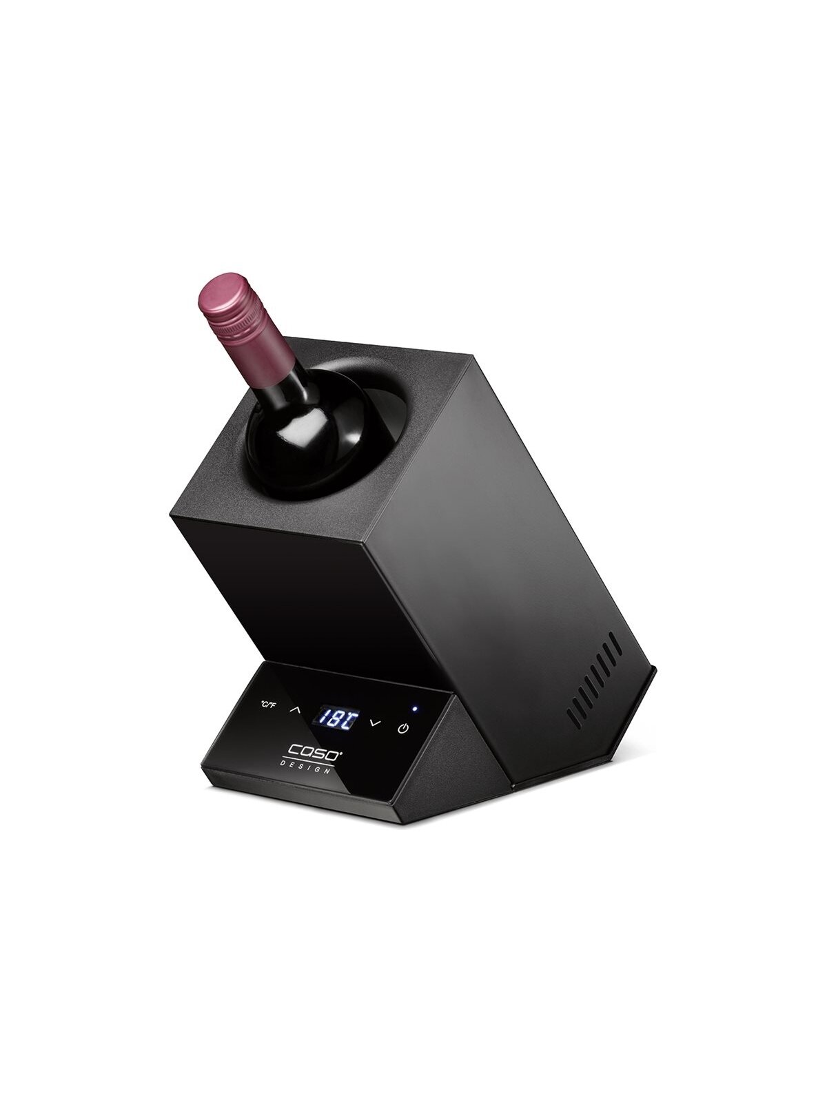 Caso | Wine cooler for one bottle | WineCase One | Energy efficiency class Not apply | Free standing | Bottles capacity 1 | Black Caso | Wine cooler for one bottle | WineCase One | Energy efficiency class Not apply | Free standing | Bottles capacity 1 | Black