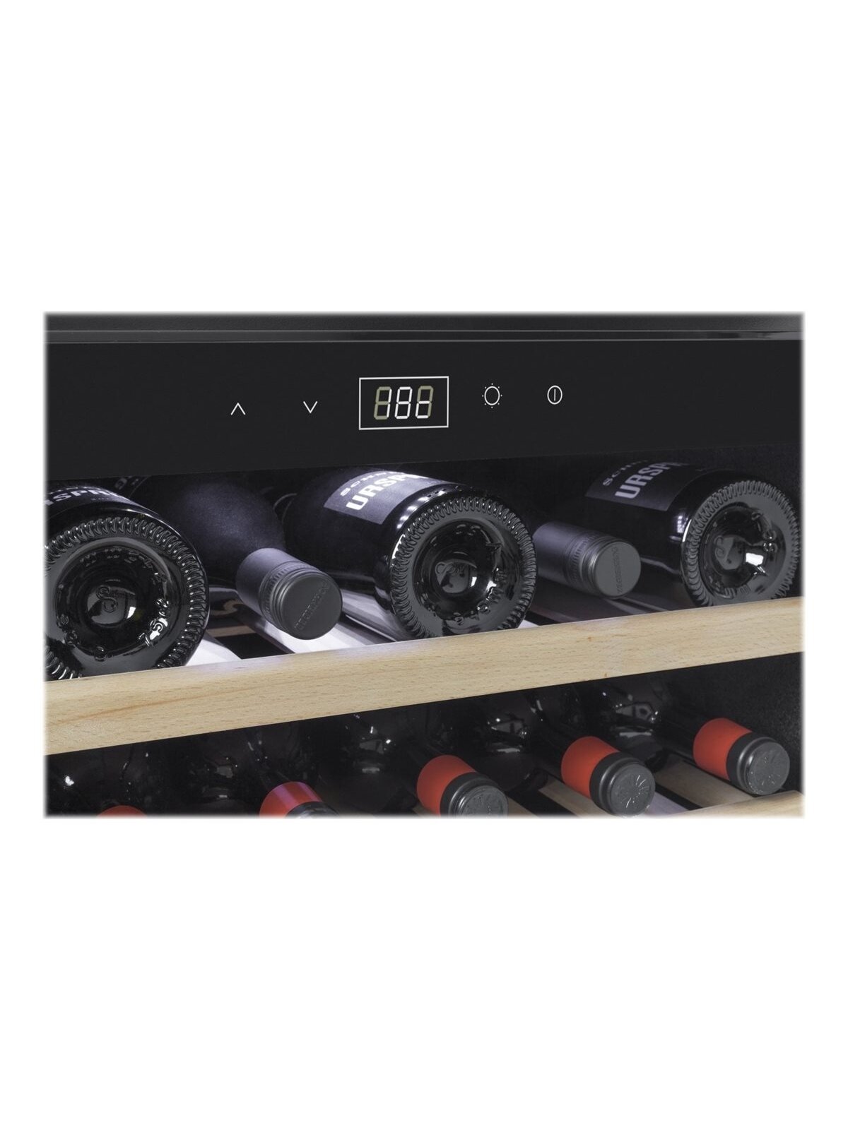 Caso | Wine cooler | WineSafe 18 EB | Energy efficiency class G | Built-in | Bottles capacity 18 bottles | Cooling type Compressor technology | Black 4 Caso | Wine cooler | WineSafe 18 EB | Energy efficiency class G | Built-in | Bottles capacity 18 bottles | Cooling type Compressor technology | Black 4