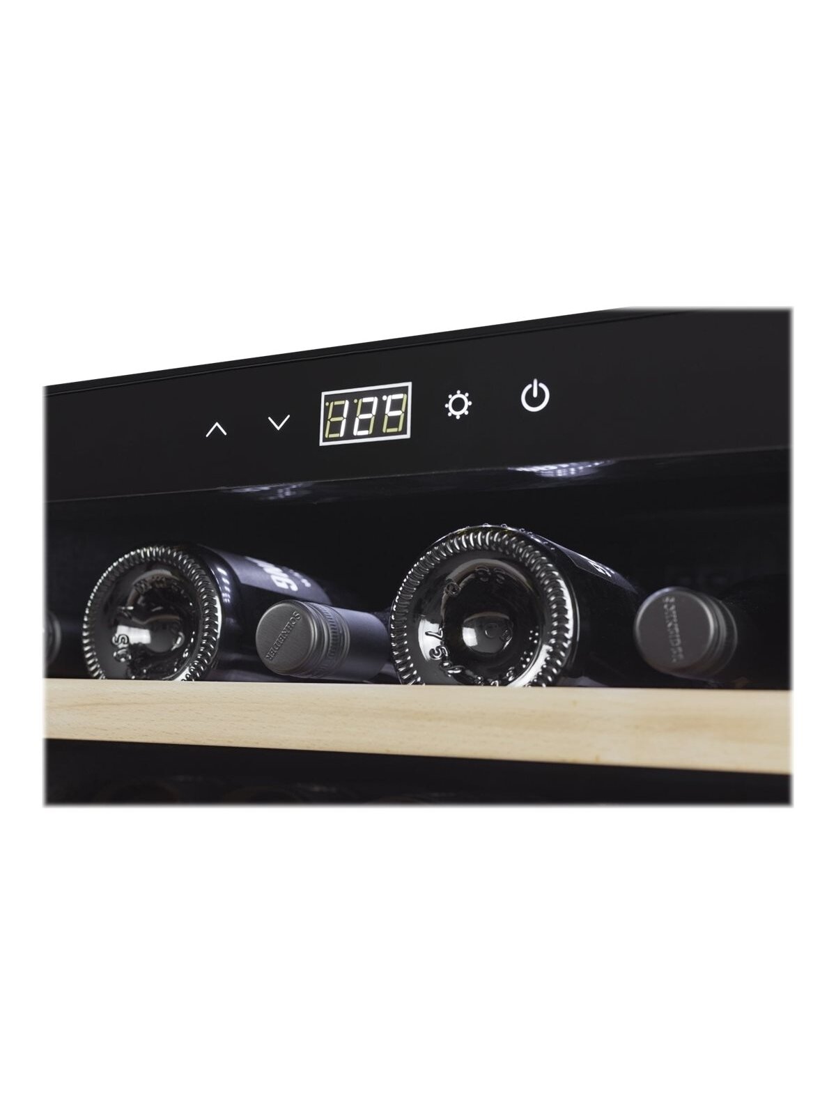 Caso | Wine cooler | WineSafe 18 EB | Energy efficiency class G | Built-in | Bottles capacity 18 bottles | Cooling type Compressor technology | Black 6 Caso | Wine cooler | WineSafe 18 EB | Energy efficiency class G | Built-in | Bottles capacity 18 bottles | Cooling type Compressor technology | Black 6
