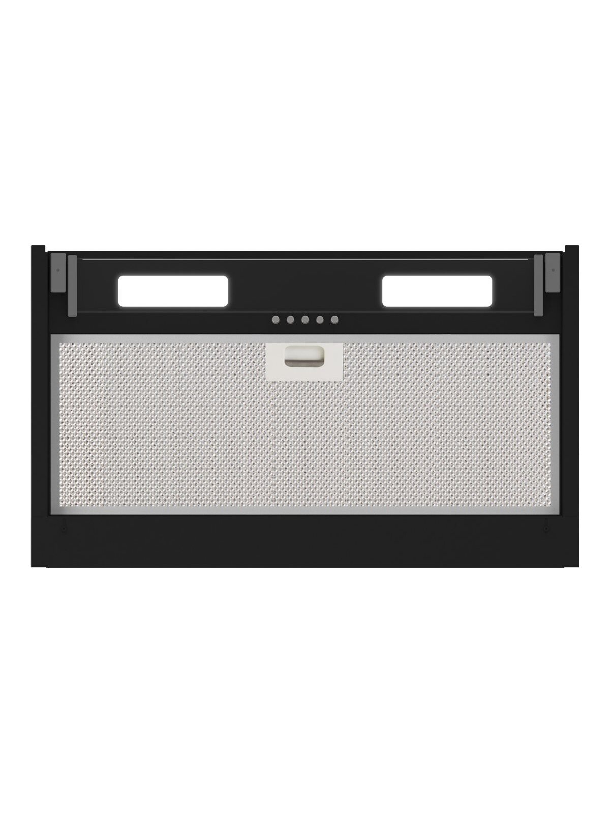 CATA Hood | ARMONIA 60 BK | Canopy | Energy efficiency class C | Width 59.8 cm | 645 m³/h | Mechanical | LED | Black