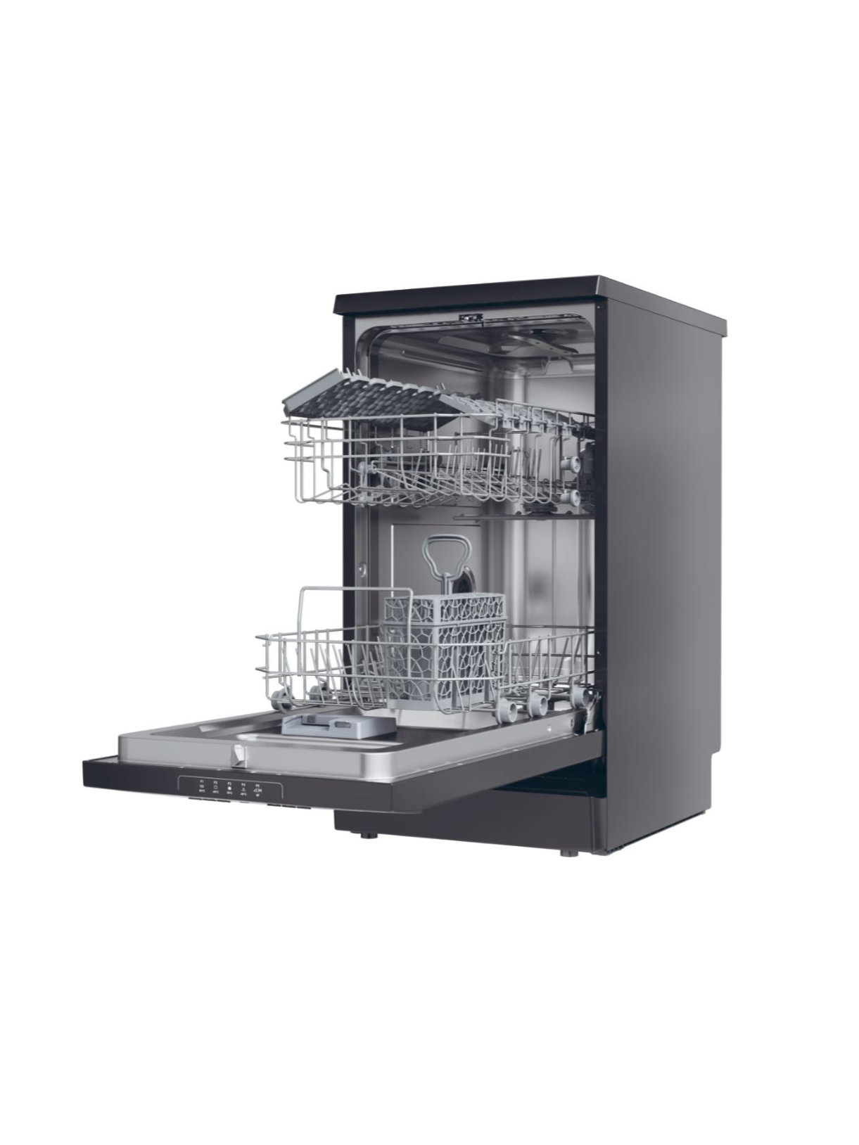 Candy Dishwasher | CDPH 2L1047B | Free standing | Width 45 cm | Number of place settings 10 | Number of programs 5 | Energy efficiency class E | Inox 4 Candy Dishwasher | CDPH 2L1047B | Free standing | Width 45 cm | Number of place settings 10 | Number of programs 5 | Energy efficiency class E | Inox 4