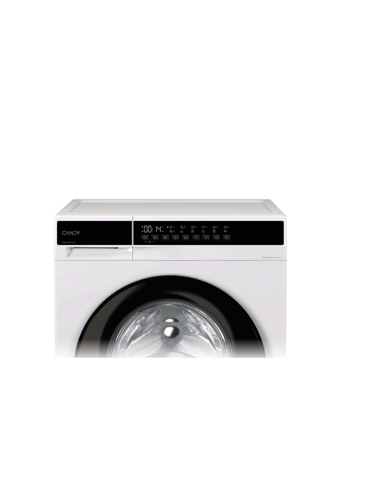 Candy Washing machine | EY 26SB7-S | Energy efficiency class A | Front loading | Washing capacity 6 kg | 1200 RPM | Depth 47 cm | Width 60 cm | Display | LED | White 3