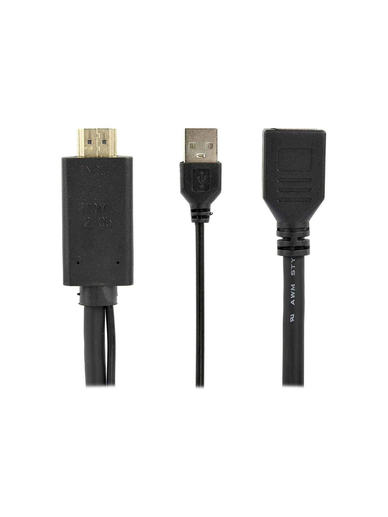 Cablexpert | Active 4K HDMI to DisplayPort Adapter | A-HDMIM-DPF-01 | Black | DisplayPort Female | HDMI Male (Type A) | 0.1 m 1