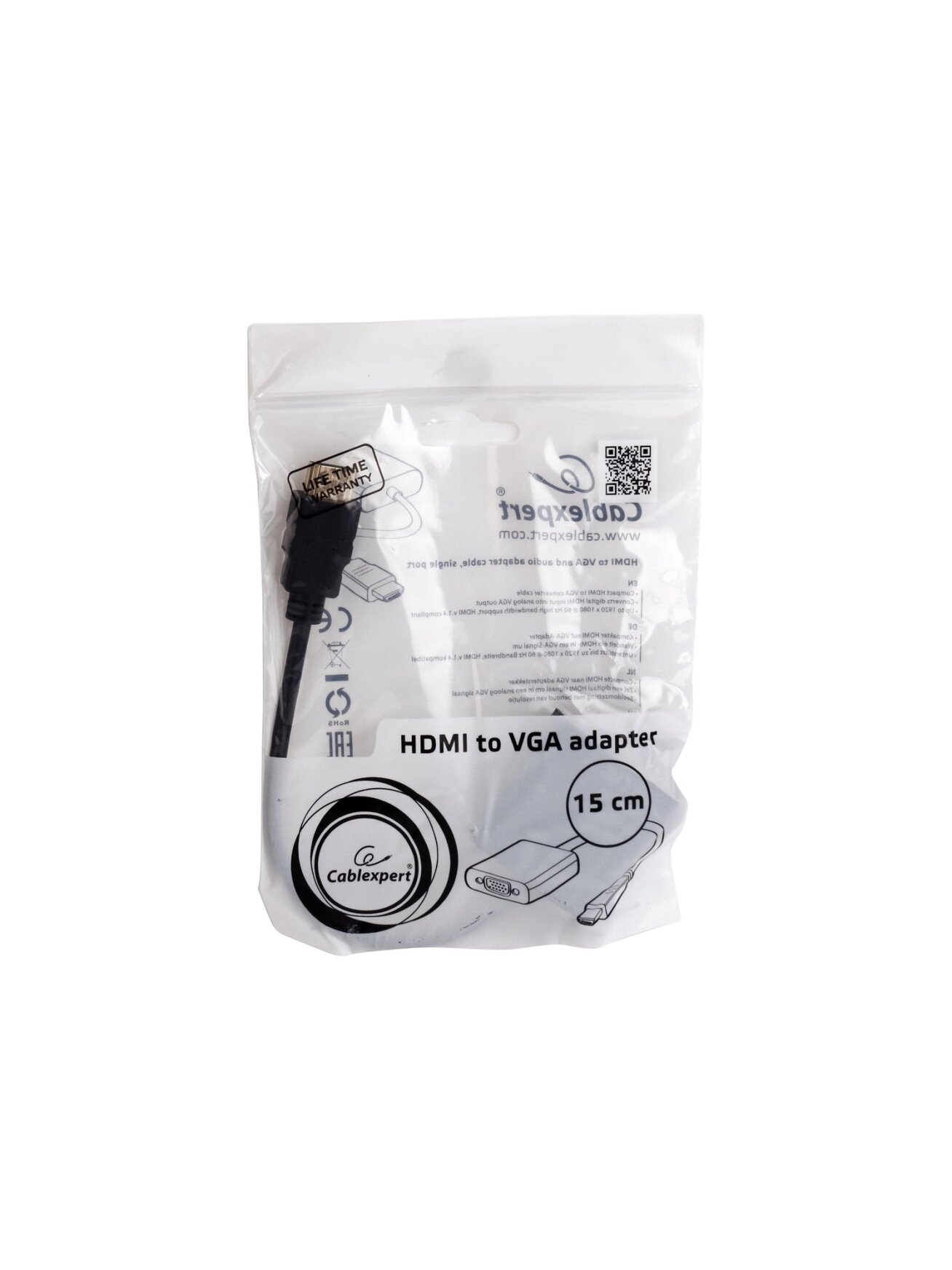 Cablexpert | HDMI to VGA and audio adapter cable 4 Cablexpert | HDMI to VGA and audio adapter cable 4