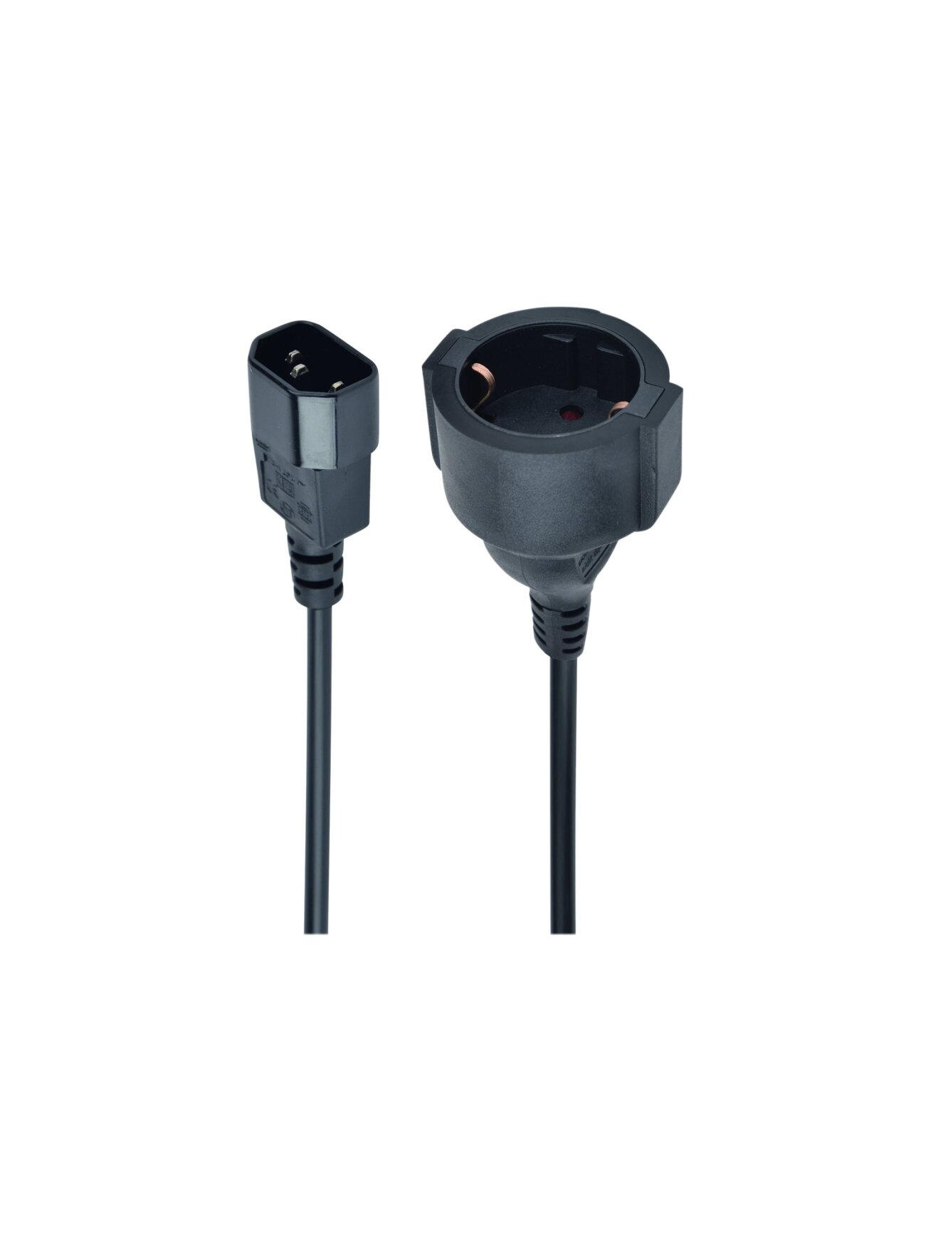 Cablexpert | Power adapter cord | PC-SFC14M-01 | 0.15 m 1 Cablexpert | Power adapter cord | PC-SFC14M-01 | 0.15 m 1