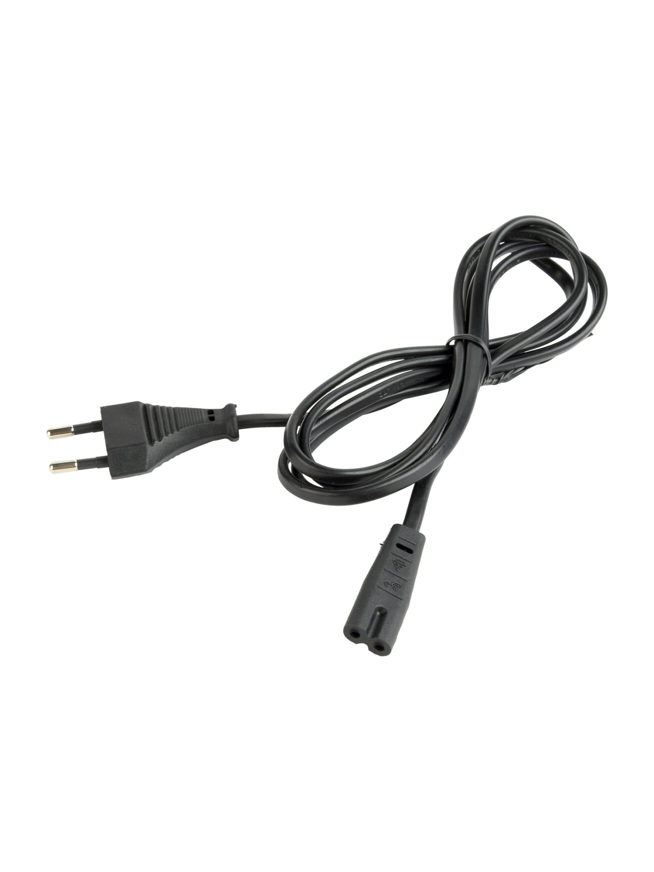 Cablexpert | Power cord (C7), VDE approved | PC-184-075-1.8M | Black | CEE 7/16 to C7 1