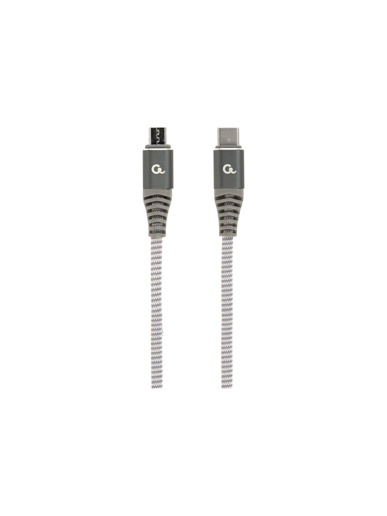 Cablexpert | Premium cotton braided USB Type-C to micro-USB charging and data cable, 1.5 m | CC-USB2B-CMMBM-1.5M