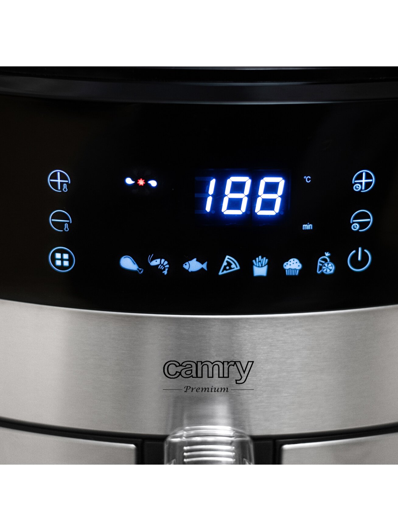 Camry | Airfryer Oven | CR 6311 | Power 1700 W | Capacity 5 L | Stainless steel/Black 7