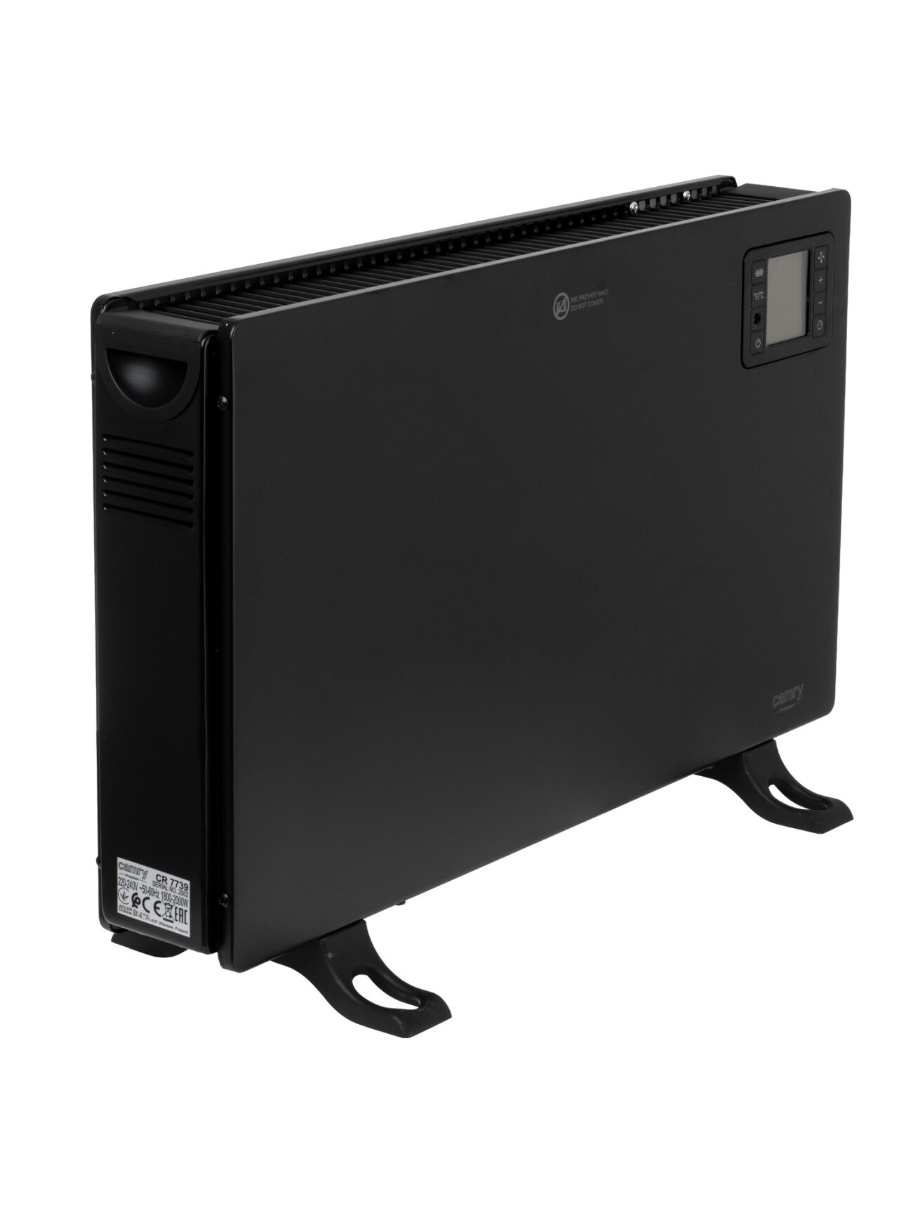 Camry Fan Heater with Remote Control | CR 7739 | Convection Heater | 2000 W | Number of power levels 3 (750W/1250W/2000W) | Black 1 Camry Fan Heater with Remote Control | CR 7739 | Convection Heater | 2000 W | Number of power levels 3 (750W/1250W/2000W) | Black 1