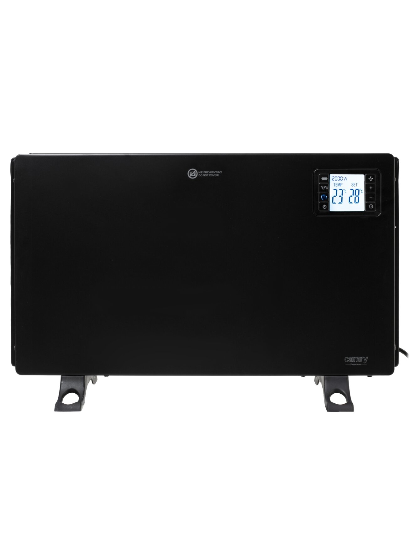 Camry Fan Heater with Remote Control | CR 7739 | Convection Heater | 2000 W | Number of power levels 3 (750W/1250W/2000W) | Black 2 Camry Fan Heater with Remote Control | CR 7739 | Convection Heater | 2000 W | Number of power levels 3 (750W/1250W/2000W) | Black 2