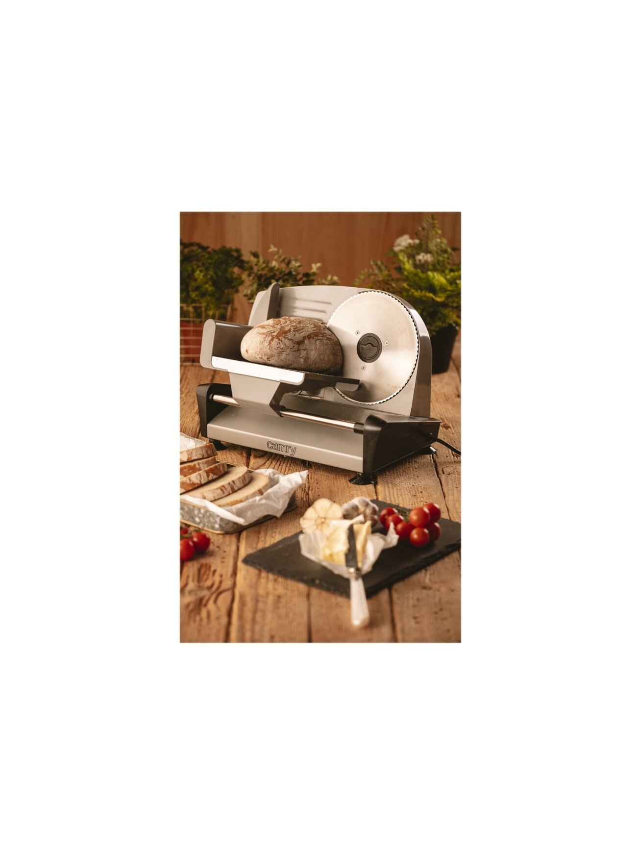 Camry | Food slicers | CR 4702 | Stainless steel | 200 W | 190 mm 5