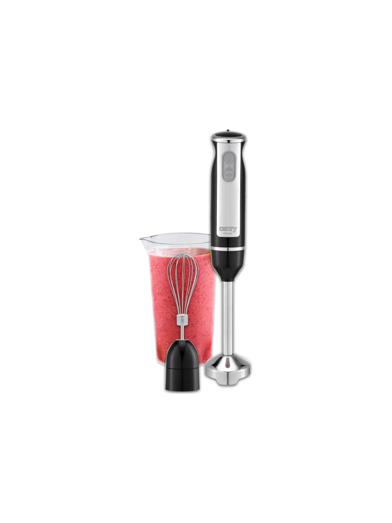 Camry | Hand Blender | CR 4621 | Hand Blender | 1000 W | Number of speeds 2 | Turbo mode | Black/Stainless Steel
